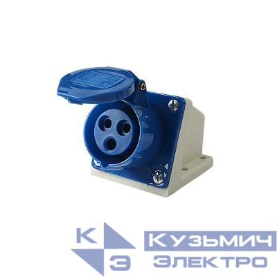 Розетка стационарная ОП PPC 113 16А 3п 2Р+РЕ 220В IP44 Pro JazzWay 5072633