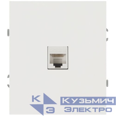 Розетка информационная 1-м СП Arktik RJ45 16А IP20 250В бел. матов. 16-3107-08 Эра Б0070481