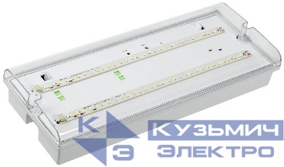 Светильник светодиодный ДПА 5044-3 IP65 3ч аварийный универс. с УДТУ IEK LDPA4-5042-3-65-K01