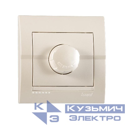 Светорегулятор СП 800Вт Deriy жемчуж./бел. перламутр. LEZARD 702-3030-115