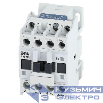 Контактор PRO KKM11-009-400-01-E КМИ-10911 9А 400В/АС3 1НЗ Эра Б0050426