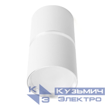 Светильник ML186 Barrel ZEN 35Вт GU10 230В MR16 потолочн. бел. хром FERON 48640