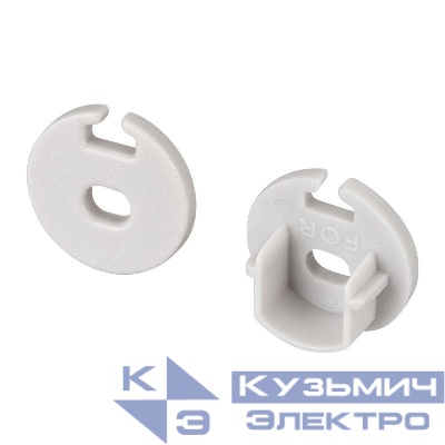 Заглушка ARH-ROUND-D16 с отверстием пластикArlight 039223