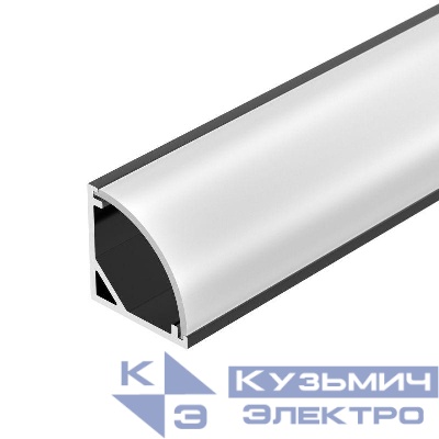 Профиль SL-KANT-H16-2000 BLACK L2000 алюм. Arlight 037116