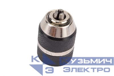 Diamond Industrial Патрон сверлильный 2-13 мм M12х1,25 цельнометаллический с муфтой БЗП Diamond Industrial