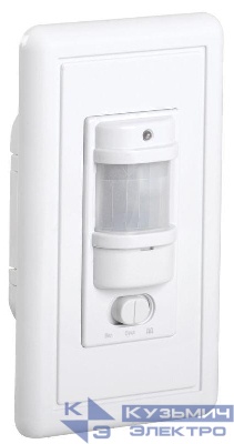 Детектор движения ДД 028 1200Вт угол обз. 140град. дальн. 9м IP20 бел. IEK LDD12-028-1200-001