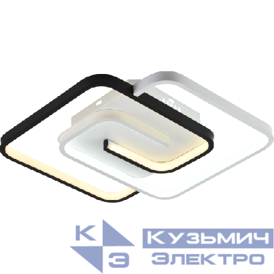 Светильник светодиодный Jenny 6102-101 66Вт 3950К-4400К потолочн. модерн с пультом Rivoli Б0059009