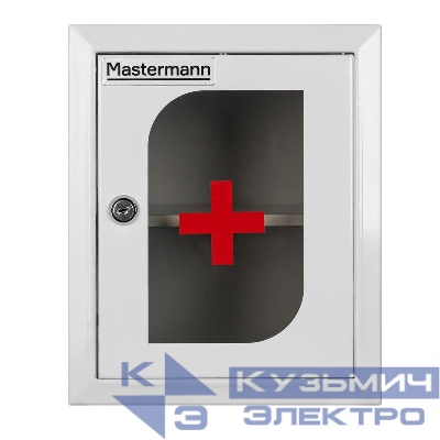 Шкаф аптечный навесной 220х270х140мм IP31 Mastermann 00-00015177