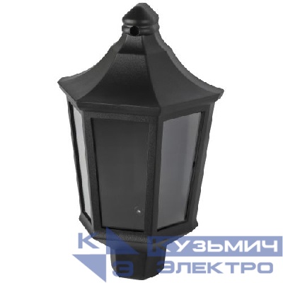 Светильник садово-парковый НБУ 06-60-003 Ника 60Вт черн. прозр. Эра Б0061159