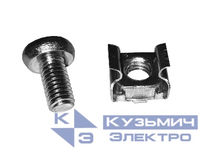 Крепежный набор, "крестовой", размер M6*12 (винт+гайка) ЗАКАЗ