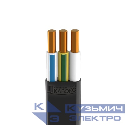 Кабель ВВГ-Пнг(А)-LS 3х2.5 ОК (N PE) 0.66кВ (бухта 5м) (шт) Кабэкс ТХМ00349088