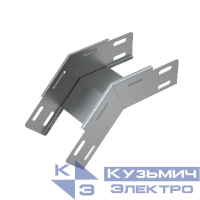 Угол для лотка вертикальный внешний 45град. 300х50 сталь 1мм VL45-50-300 КМ LO0148