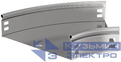 Угол для лотка плавный 45град. 300х80 Г01 ESCA IEK CPG01-0-45-080-300