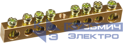 Шина нулевая 6х9-8/1 Navigator 71146