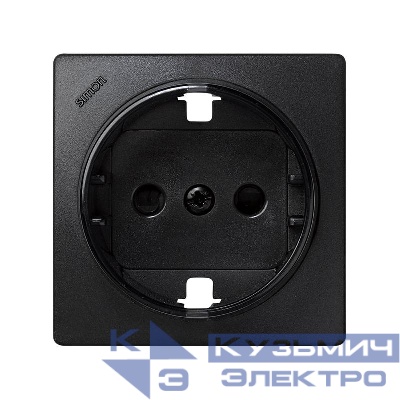 Накладка со шторками для мех. 73432-39 Simon73 Loft графит 73041-62