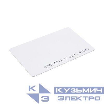 Ключ электронный (карта) 125кГц формат EM Marin (инд. упак.) Rexant 46-0225-1