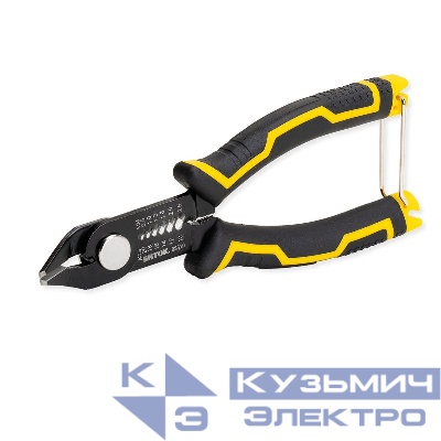 Кусачки диагональные 150мм снятие изоляции 0.8-2.6мм (08510) SHTOK 376314