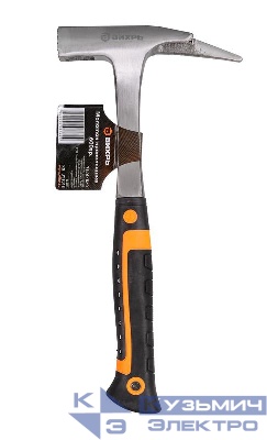 Молоток кровельщика 600г двухкомпонентн. рукоятка; цельнометал. Вихрь 73/6/8/9