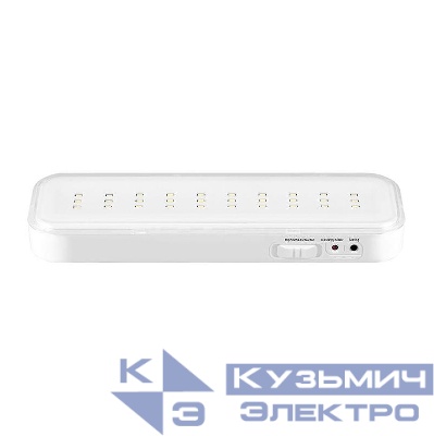 Светильник EL120 30 LED AC/DC аккумуляторный бел. FERON 12670
