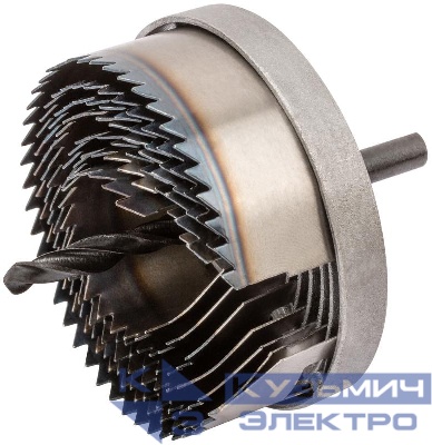 Пила круговая с каленым зубом 1дюйм 26-63мм FIT 36721