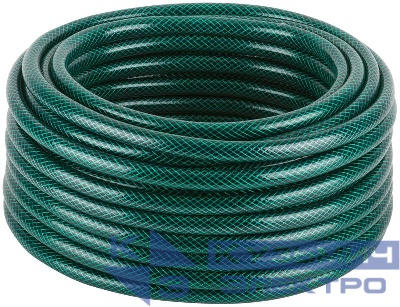 Шланг поливочный трехслойный армированный 1/2дюймх1.8ммх25м зел. КУРС 76305