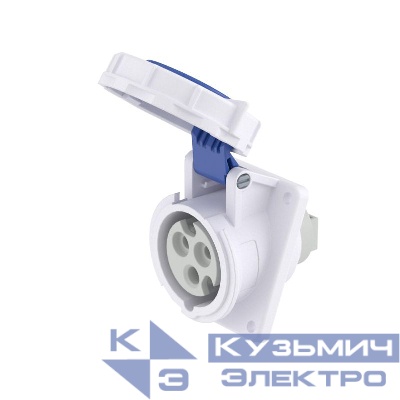 Розетка СП 32А 230В 3п 2P+E IP67 с наклоном DKC DIS4183263