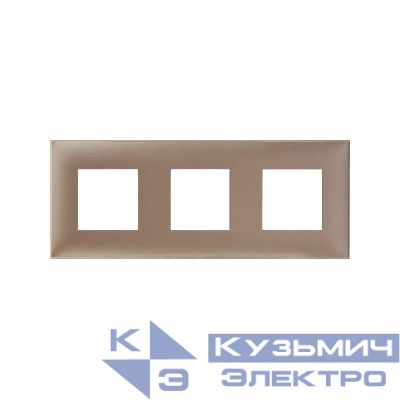 Рамка 3-м 6мод. Avanti "Кремовый жемчуг" DKC 4425906