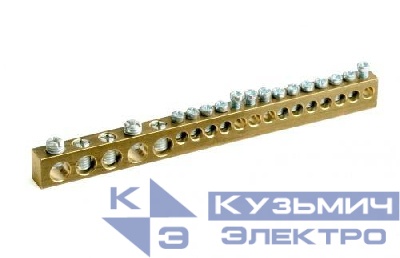 Колодка клеммная 15х9+14х5.4мм 18мод. усилен. DKC 87118