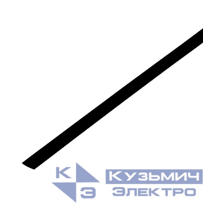 Трубка термоусадочная ТУТ нг 3.5/1.75 черн. 1м Rexant 20-3506