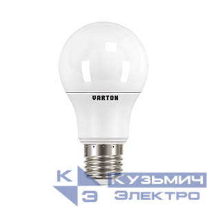 Лампа светодиодная 7Вт 4000К нейтр. бел. E27 12-36В AC/DC МО низковольтная VARTON 902502265