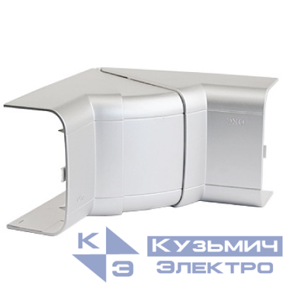 Угол для кабель-канала внутренний изменяемый 70-120град. 110х50 с разделит. сер. метал. DKC 01051G