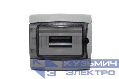 Корпус щита распределительного для модульного оборудования 8M IP67 навесной прозр. затемненная дверца Cetinkaya Pano CP3908