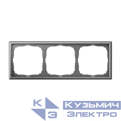 Рамка 3-м ArtGallery универс. сталь SE GAL000903