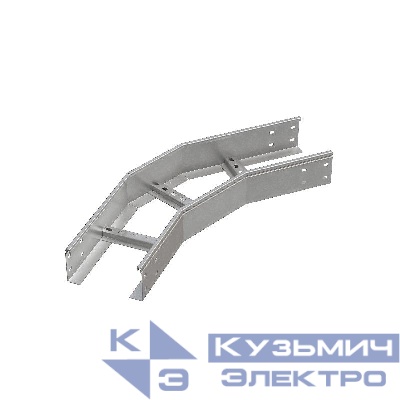 Угол лестничный горизонт. 45град. 100х200х2.0мм N КМ LO0942