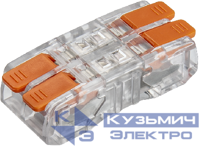 Клемма монтажная 95 187 NTC-R4-2-2-50 (уп.50шт) NAVIGATOR 95187