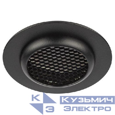 Светильник KL109 MR16 GU5.3 встраив. алюм. BK черн. матов. ЭРА Б0061826