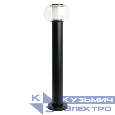 Светильник светодиодный DH1605 12Вт 4000К 900лм уличный столб черн. FERON 51991