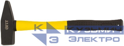 Молоток кованый 1000г фибергласовая ручка FIT 44288