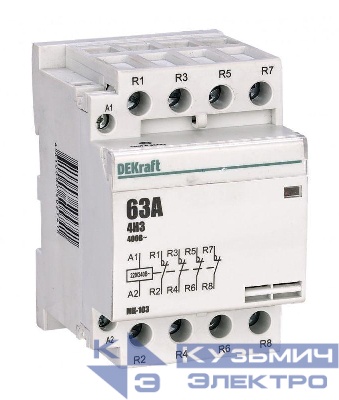 Контактор модульный МК-103 4НЗ 40А 230В DEKraft 18084DEK