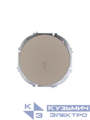 Выключатель проходной 1-кл. СП OSEN 10А IP20 механизм титан LEZARD 743-3788-105