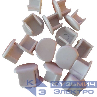 Заглушка торцевая для профиля PAL 1808 глухая (уп.25шт) пакет JazzWay 1037497