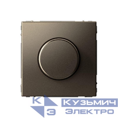 Светорегулятор поворотно-нажимной (диммер) ArtGallery LED RC 400Вт механизм мокко SE GAL000623