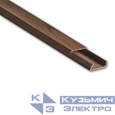 Кабель-канал 40х16 L2000 пластик дуб (темн. основа) Ruvinil РКК-40х16-08М