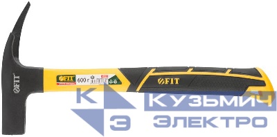 Молоток кровельщика 600г фибергласовая усилен. ручка FIT 44518