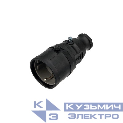 Розетка переносная влагозащ. с/з 16А IP20/44 каучук Rexant 111-005