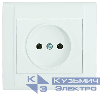 Розетка СП Defne 16А IP20 без заземл. бел. Makel 42001022