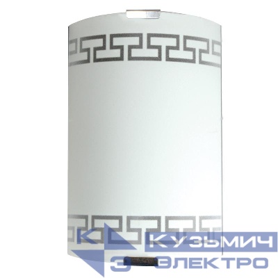 Светильник НББ 21-60 М21 "Этруска" 150х220 матов. бел./клипсы штамп метал. (инд. упак.) Элетех 1005205657