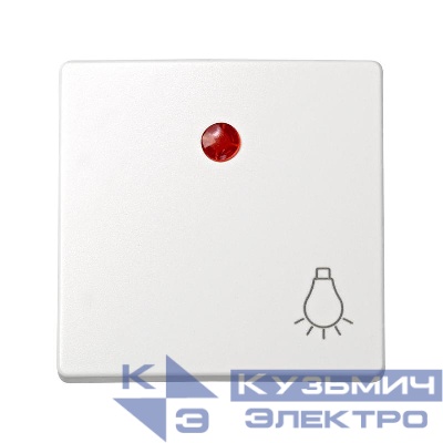 Клавиша "лампа" для 73160-39 Simon73 Loft бел. 73016-60