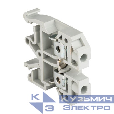 Колодка клеммная JXB-6/35 (50а) сер. EKF plc-jxb-6/35gy