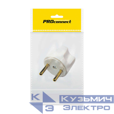 Переходник сетевой "ПИТЕР" бел. (инд. упак.) PROCONNECT 11-1031-9